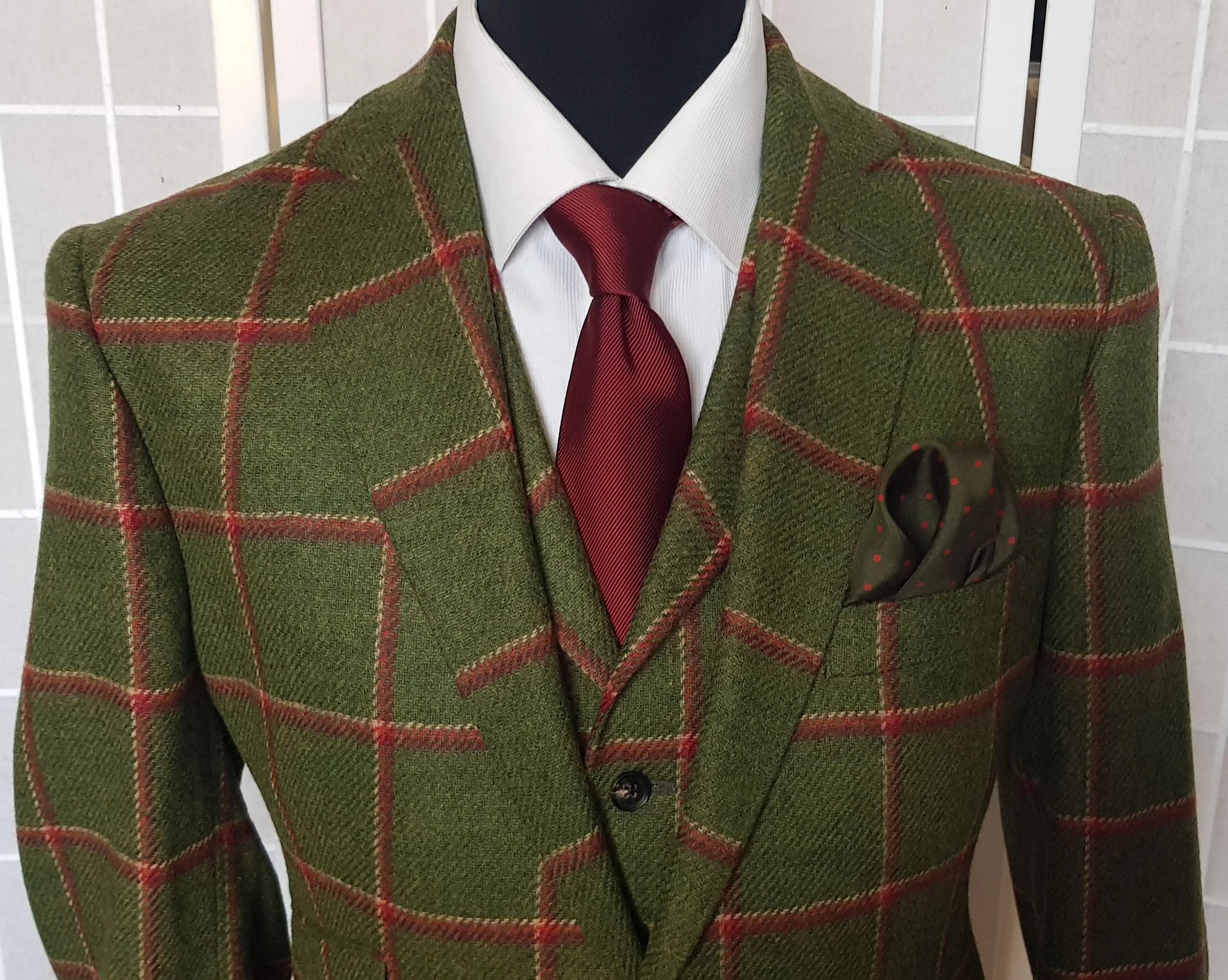 Tartan 2025 tweed suit